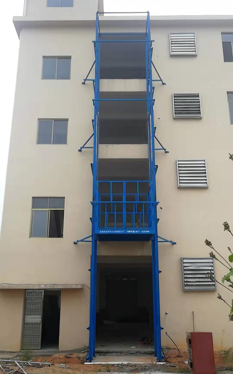 十堰室外导轨式升降平台